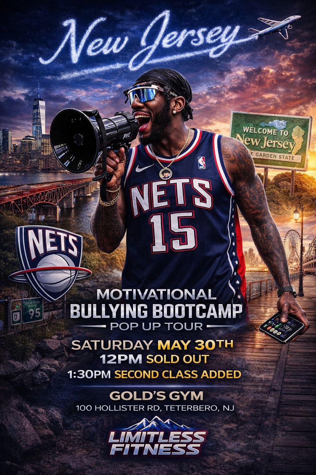 Motivational Bullying BootCamp Pop Up Tour - Teterboro, NJ