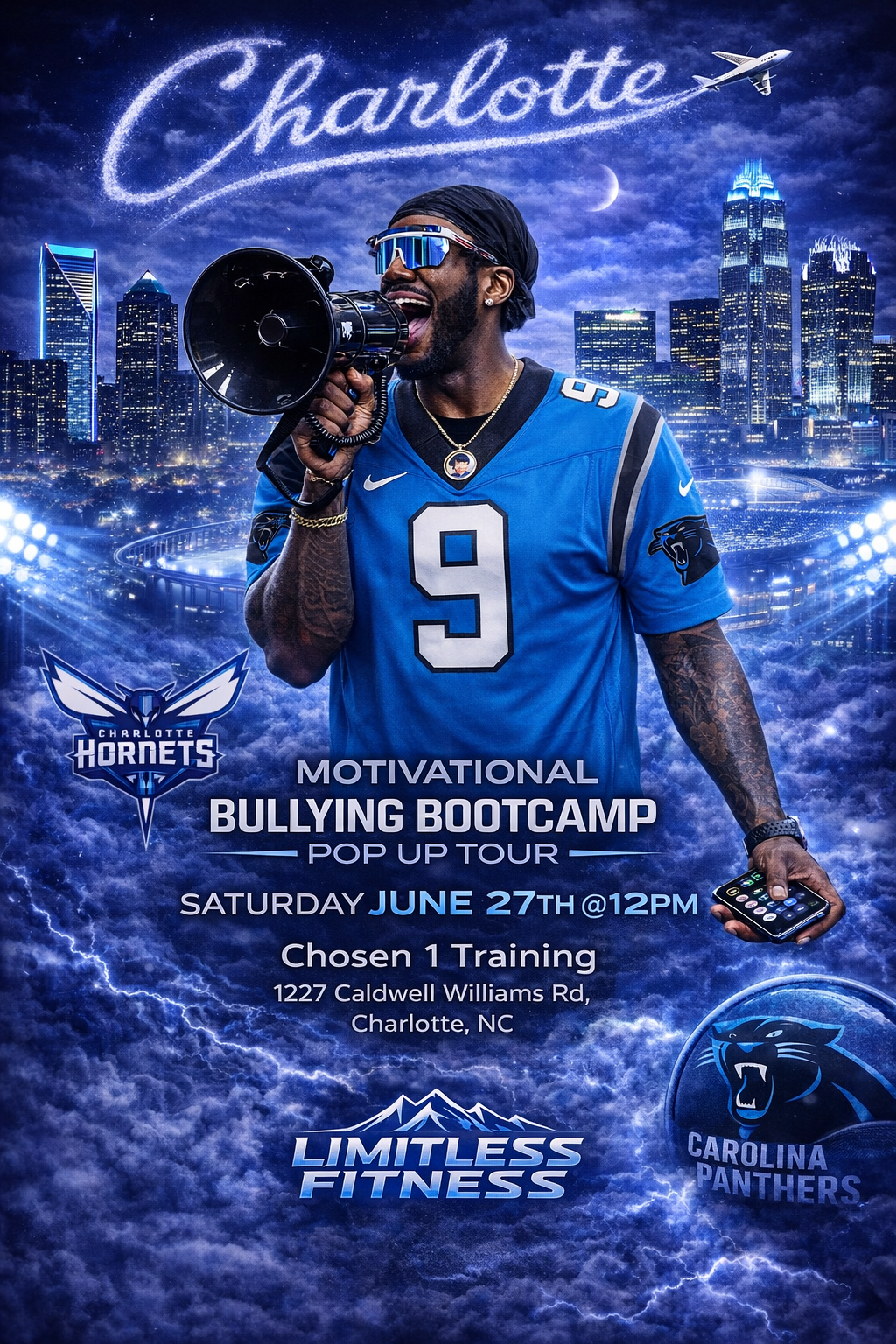 Motivational Bullying BootCamp Pop Up Tour - Charlotte, NC
