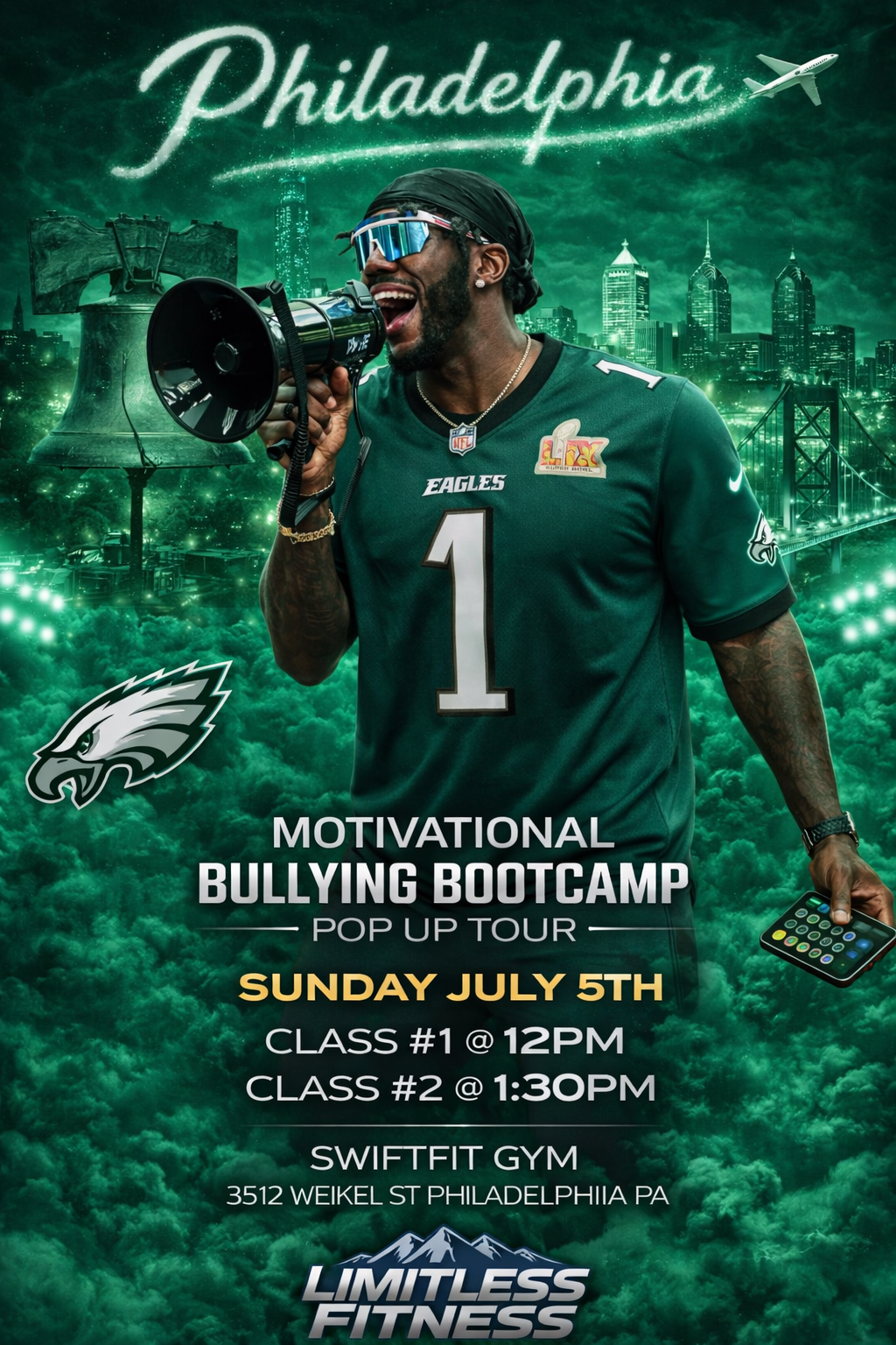 Motivational Bullying BootCamp Pop Up Tour - Philadelphia, PA