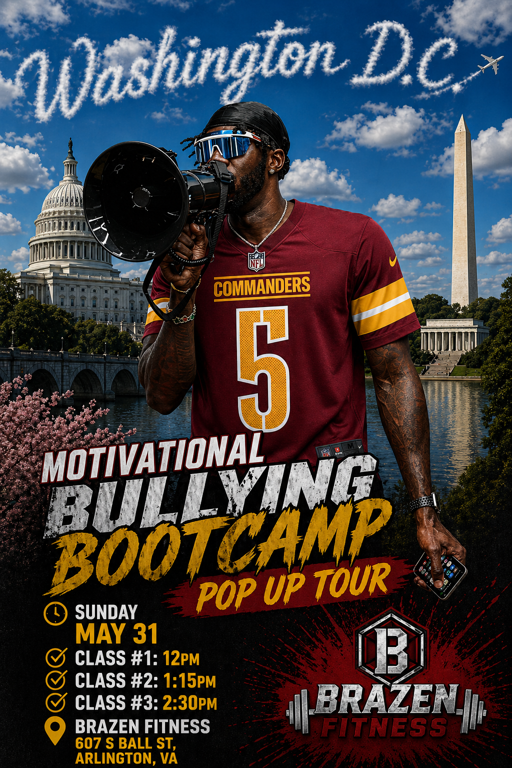 Motivational Bullying BootCamp Pop Up Tour - Washington, D.C.