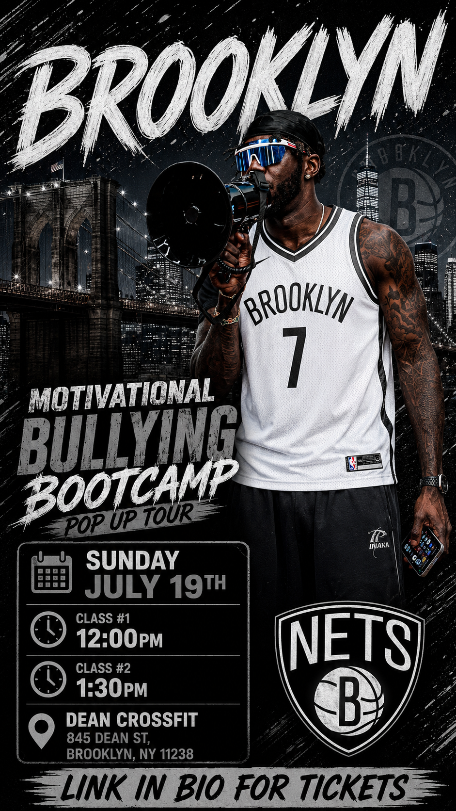 Motivational Bullying BootCamp Pop Up Tour - Brooklyn, NY