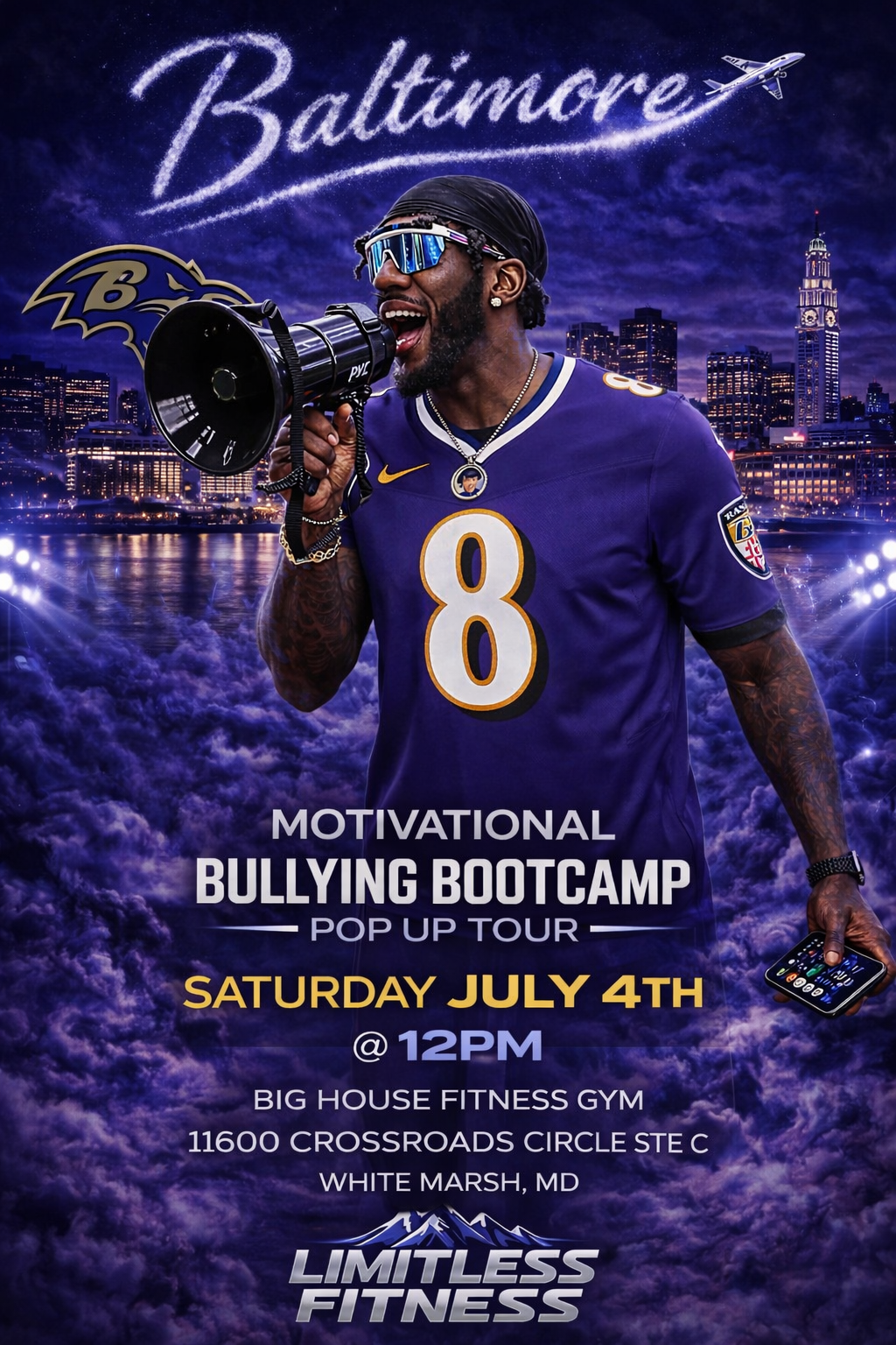 Motivational Bullying BootCamp Pop Up Tour - Baltimore, MD