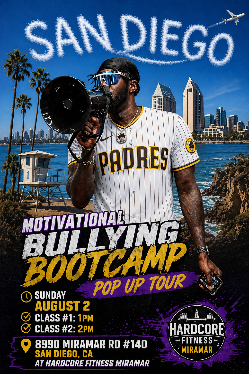 Motivational Bullying BootCamp Pop Up Tour - San Diego, CA