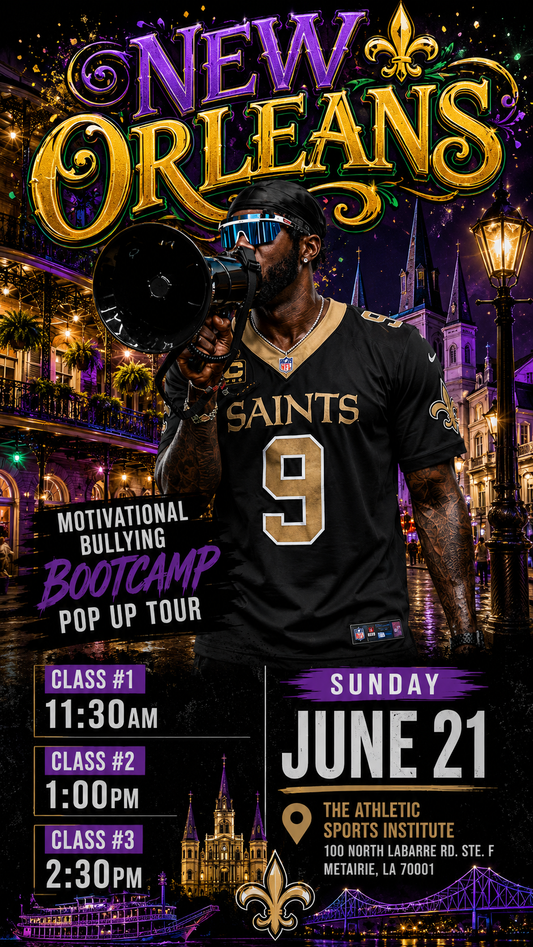 Motivational Bullying BootCamp Pop Up Tour - New Orleans, LA