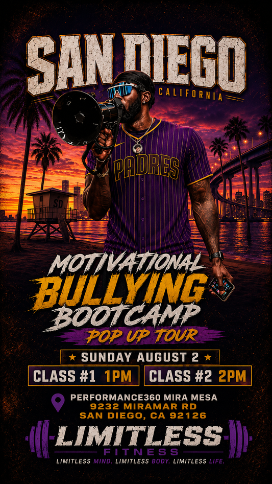 Motivational Bullying BootCamp Pop Up Tour - San Diego, CA