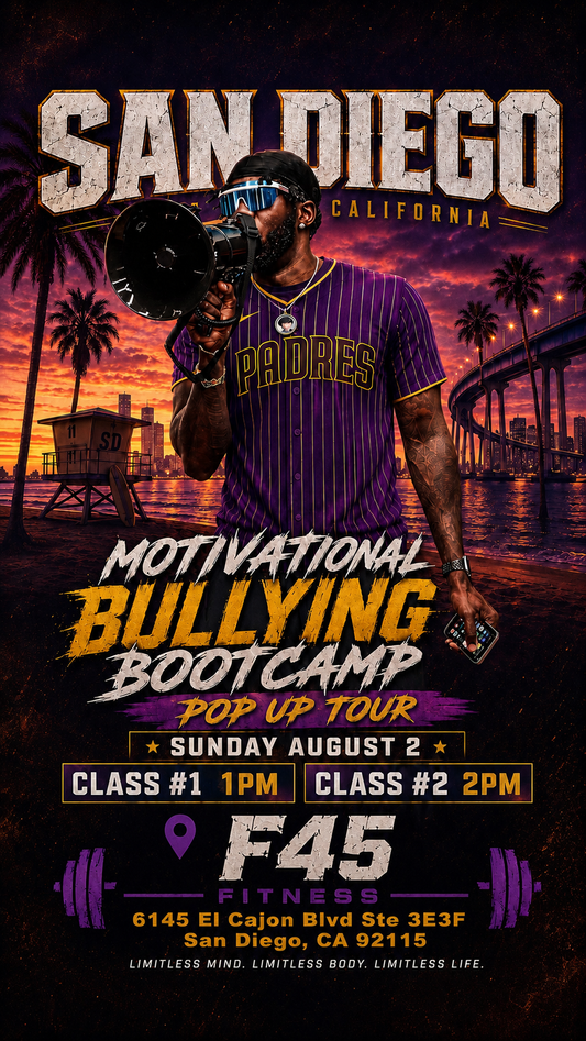 Motivational Bullying BootCamp Pop Up Tour - San Diego, CA